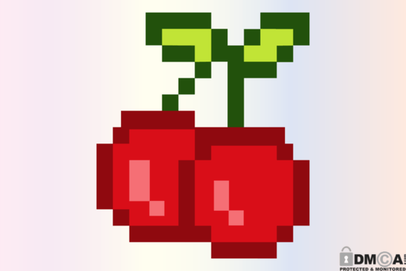 8 Bit Pixel Cherry SVG PNG, Retro Game: Creative Design for Modern Crafters