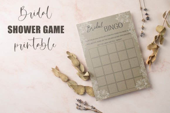 Bridal Bingo: The Ultimate Wedding Party Guessing Game for Bridal Showers and Bachelorette Parties