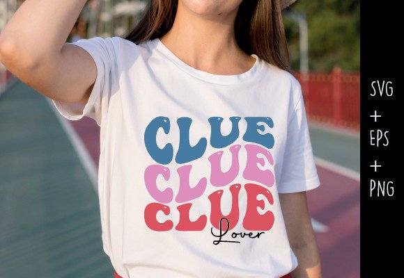 Clue Lover Indoor Game Typo Retro SVG: A Versatile Design for Creative Projects