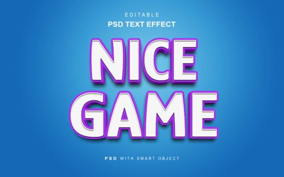 Editable Nice Game Text Effect: A Comprehensive Guide to Enhancing Your Designs