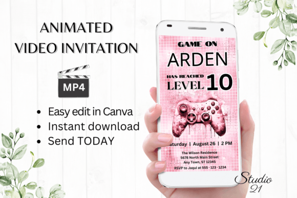 Everything You Need to Know About Digital Video Game Birthday Invitations and Animated Templates