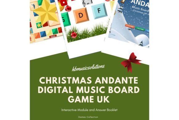 Exploring the Christmas Andante Digital Interactive Board Game UK Version