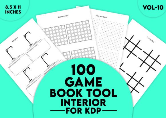 Game Book Tool Interior for KDP Vol-10: A Practical Resource for Classic Game Enthusiasts