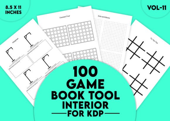 Game Book Tool Interior for KDP Vol-11: A Practical Choice for Classic Game Enthusiasts