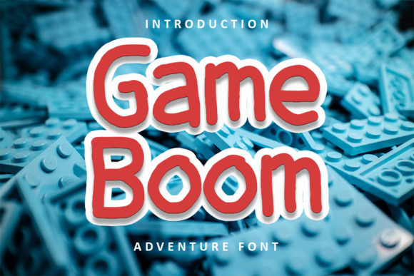 Game Boom: A Whimsical Font That Adds Charm to Your Designs