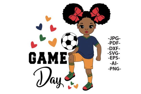 Game Day SVG, Girl with Ball: A Strategic Asset for Creative and Commercial Projects
