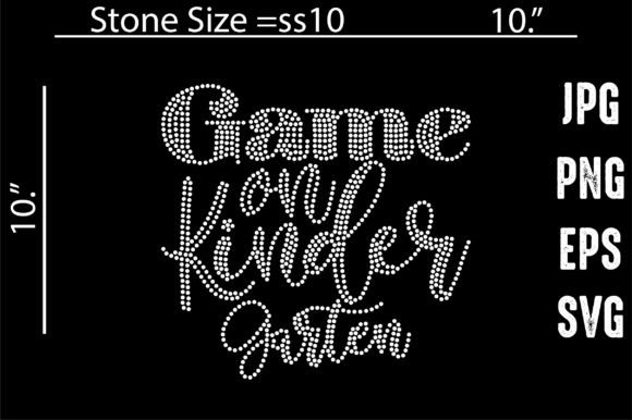 Game on Kinder Garden Rhinestone: The Ultimate Digital Clip Art for Creative Projects