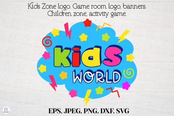 Kids Zone Logo 12: Designing a Playful Identity for Game Rooms and Activity Spaces
