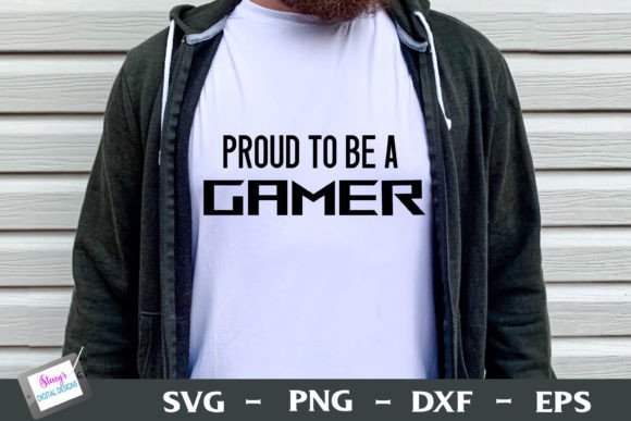 Proud to Be a Gamer SVG: A Creative Digital Design for Every Gaming Enthusiast