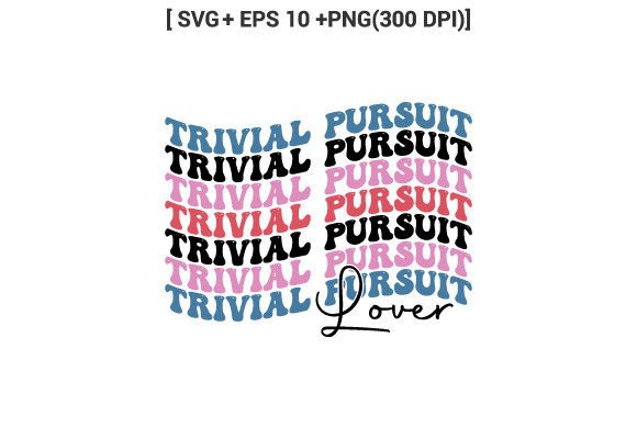 Trivial Pursuit Lover Game Retro SVG: A Timeless Design for Modern Creatives