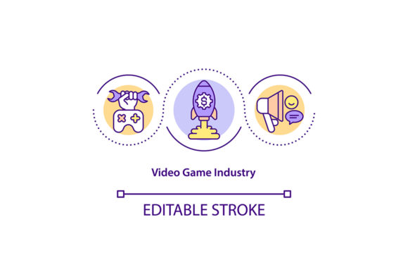 Understanding the Video Game Industry Concept Icon in Modern Development and Marketing